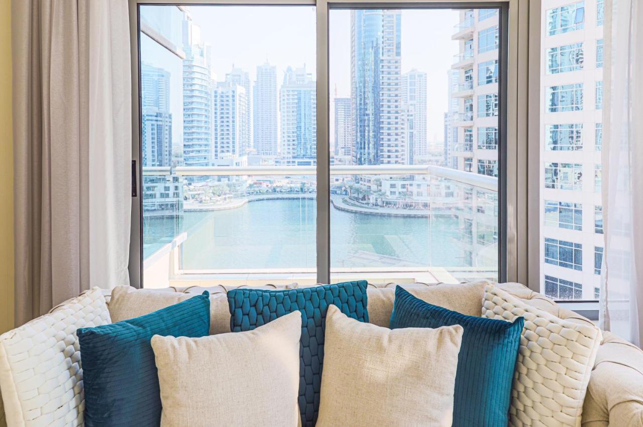 Nasma Luxury Stays - Pastel-Colored Apt With Jaw-Dropping Marina Views Дубай Экстерьер фото